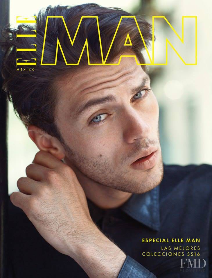 Silviu Tolu featured on the Elle Man Mexico cover from March 2016
