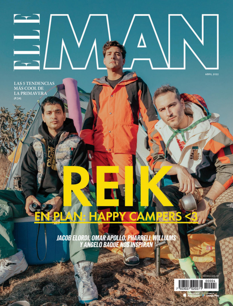  featured on the Elle Man Mexico cover from April 2022
