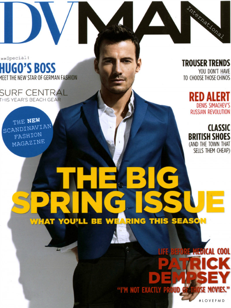 Alex Lundqvist featured on the DV Man cover from March 2008