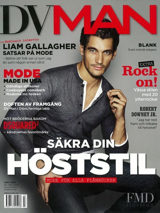 David Gandy featured on the DV Man cover from September 2009