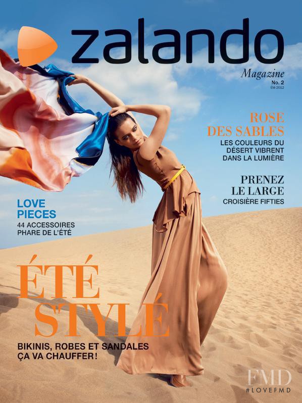  featured on the Zalando Magazine France cover from June 2012