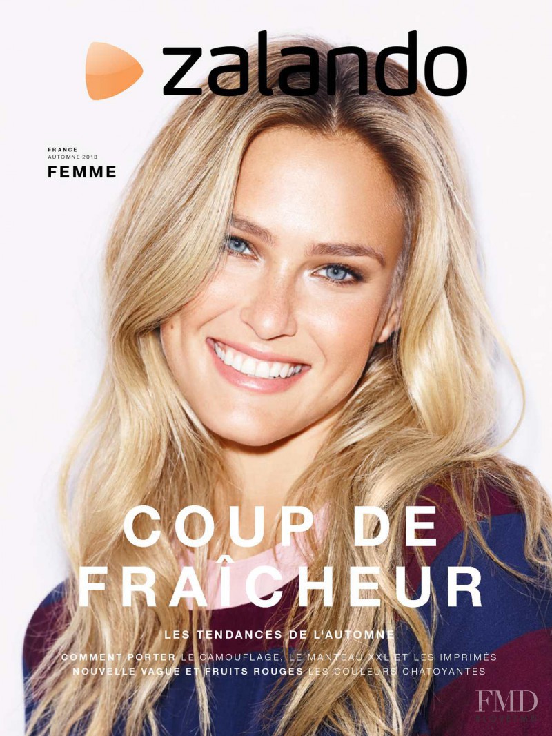 Bar Refaeli featured on the Zalando Magazine France cover from September 2013