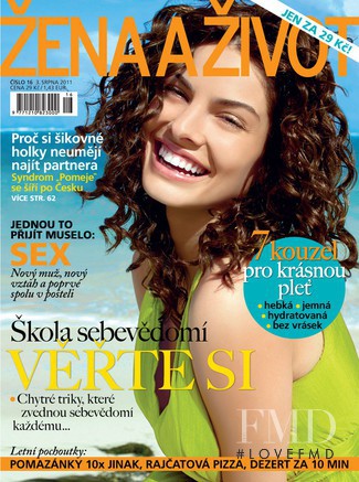  featured on the Zena a zivot cover from August 2011