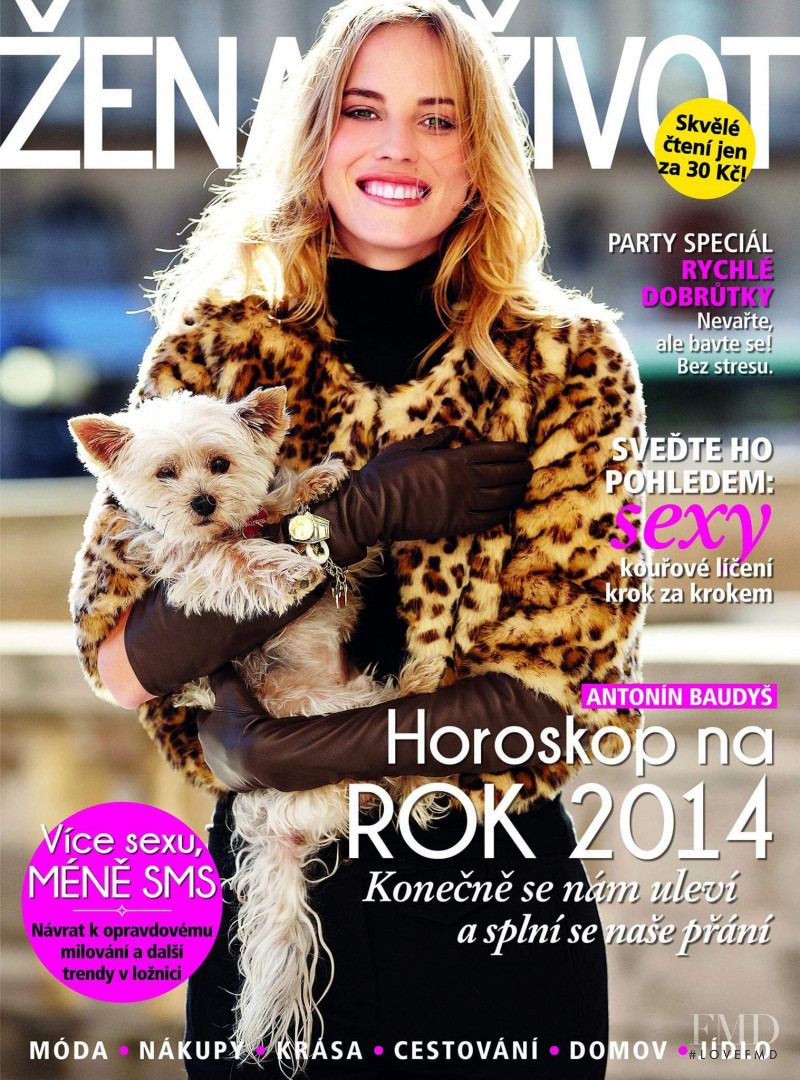  featured on the Zena a zivot cover from December 2013