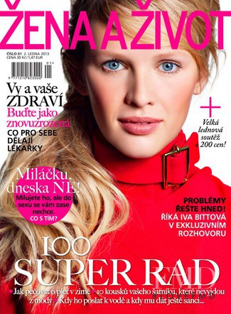  featured on the Zena a zivot cover from January 2013
