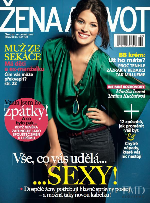  featured on the Zena a zivot cover from January 2013