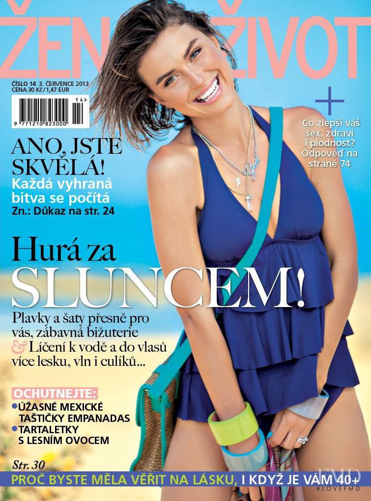  featured on the Zena a zivot cover from July 2013