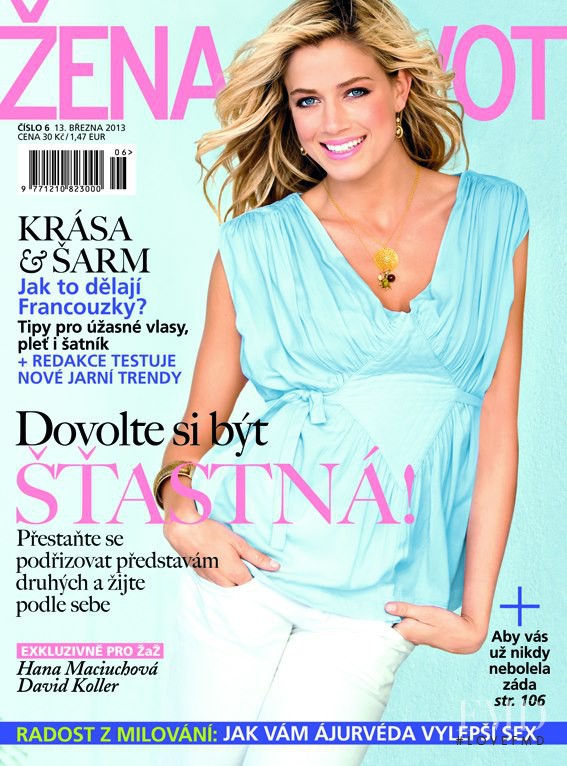  featured on the Zena a zivot cover from March 2013