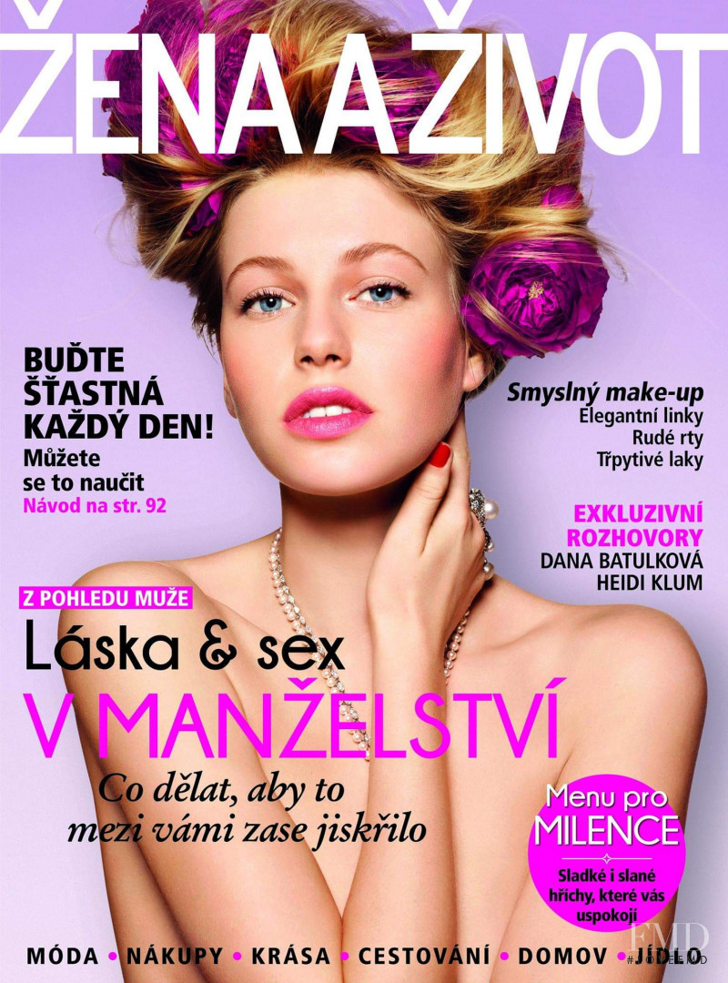 featured on the Zena a zivot cover from February 2014