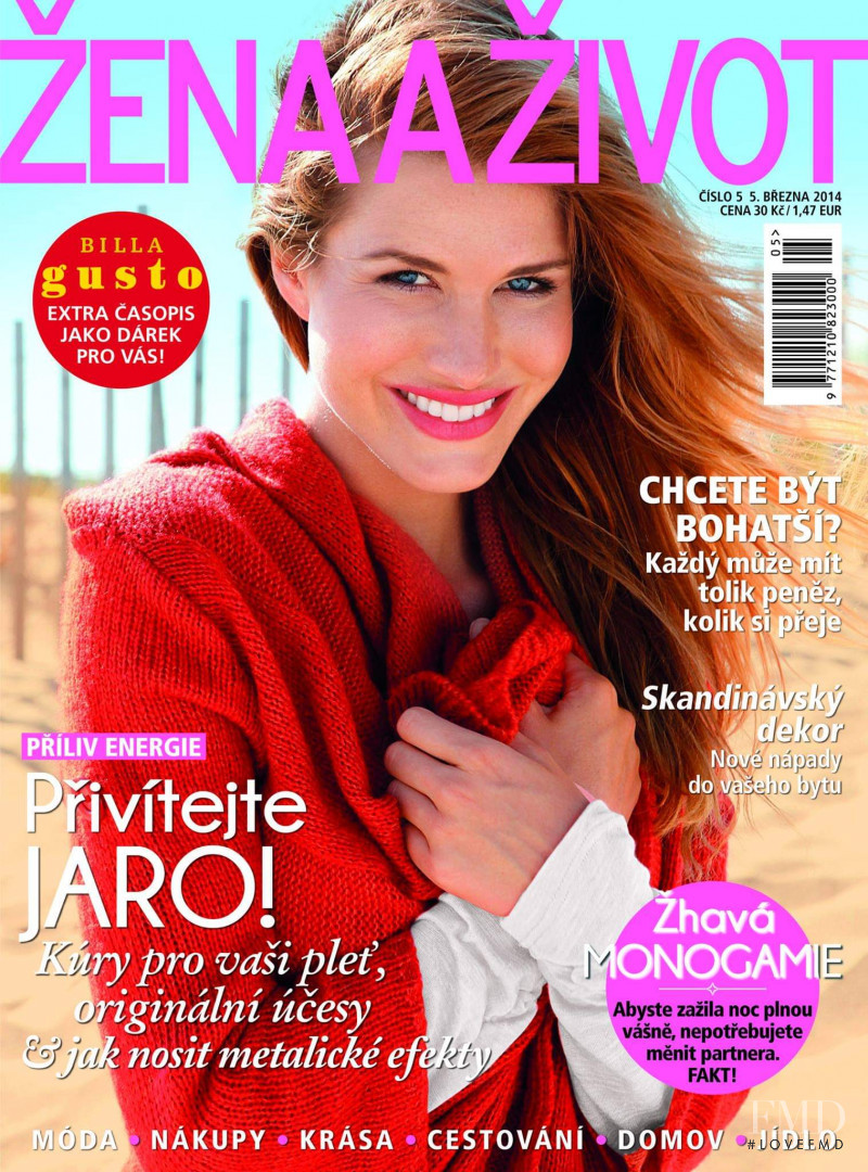  featured on the Zena a zivot cover from March 2014