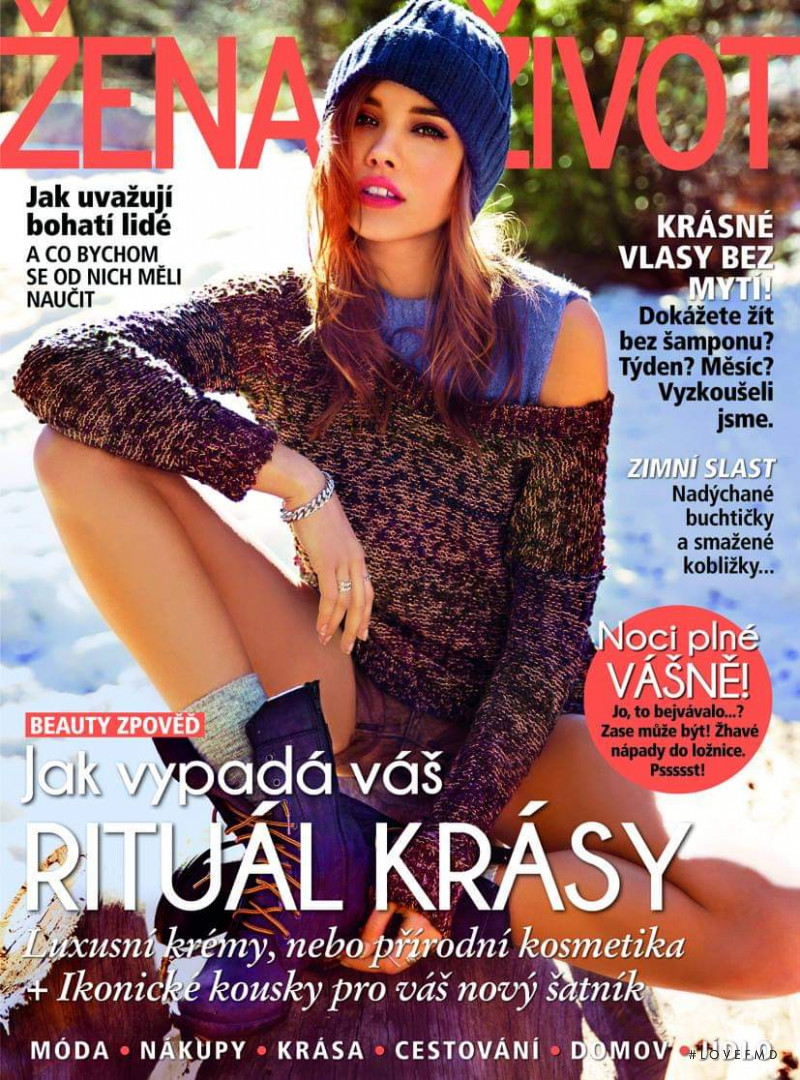  featured on the Zena a zivot cover from January 2015