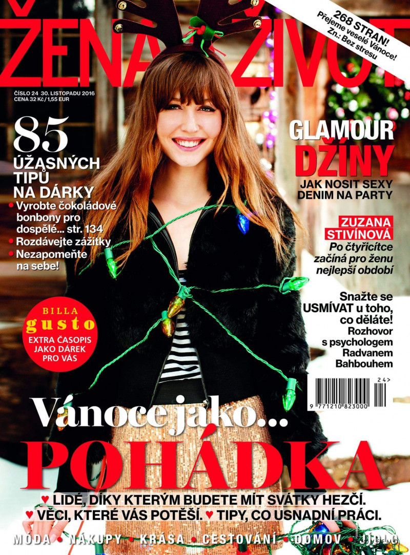  featured on the Zena a zivot cover from November 2016