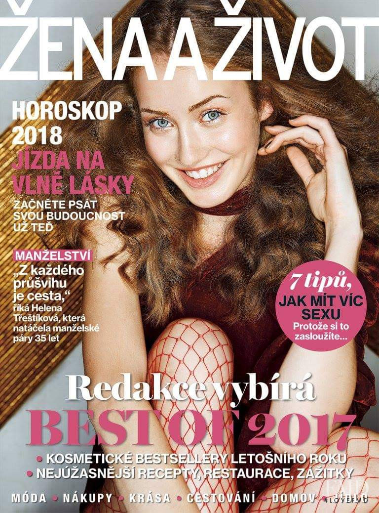  featured on the Zena a zivot cover from December 2017