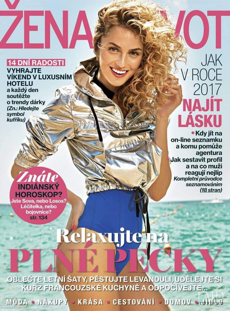  featured on the Zena a zivot cover from July 2017
