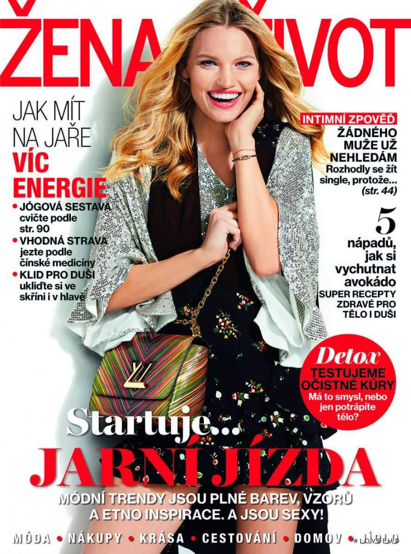  featured on the Zena a zivot cover from March 2017