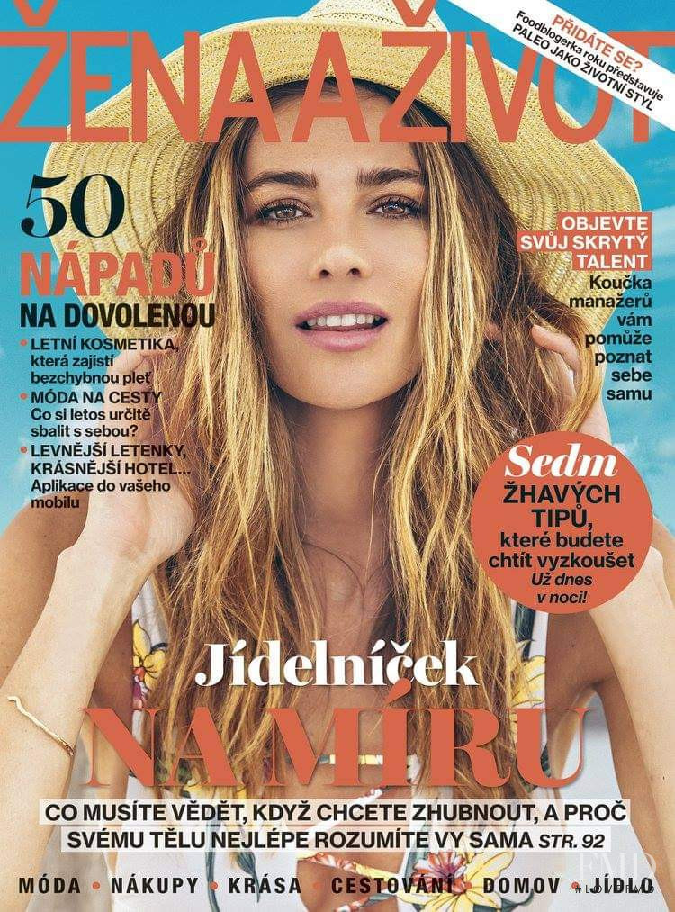  featured on the Zena a zivot cover from May 2017