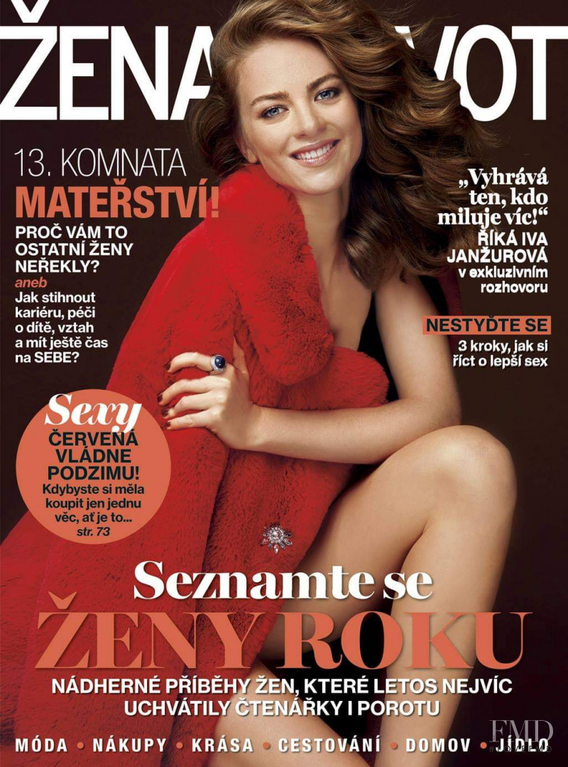  featured on the Zena a zivot cover from November 2017