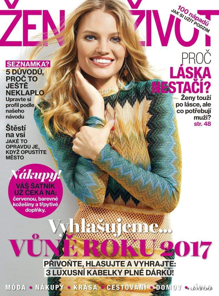  featured on the Zena a zivot cover from September 2017