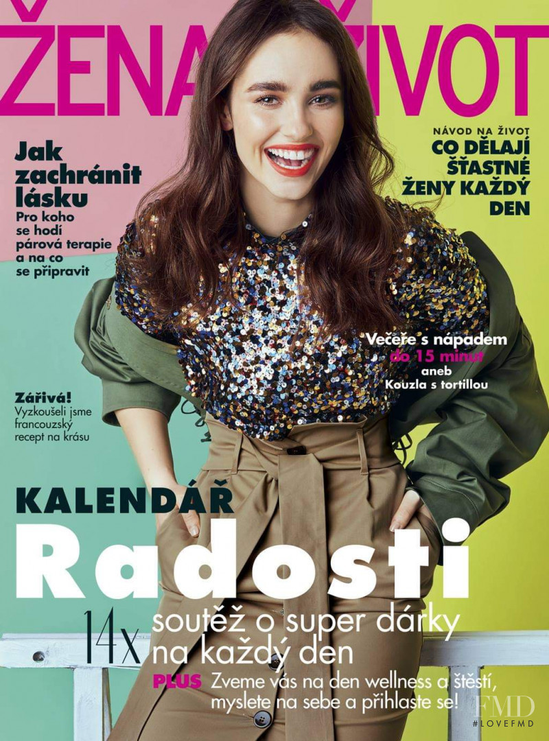  featured on the Zena a zivot cover from April 2018