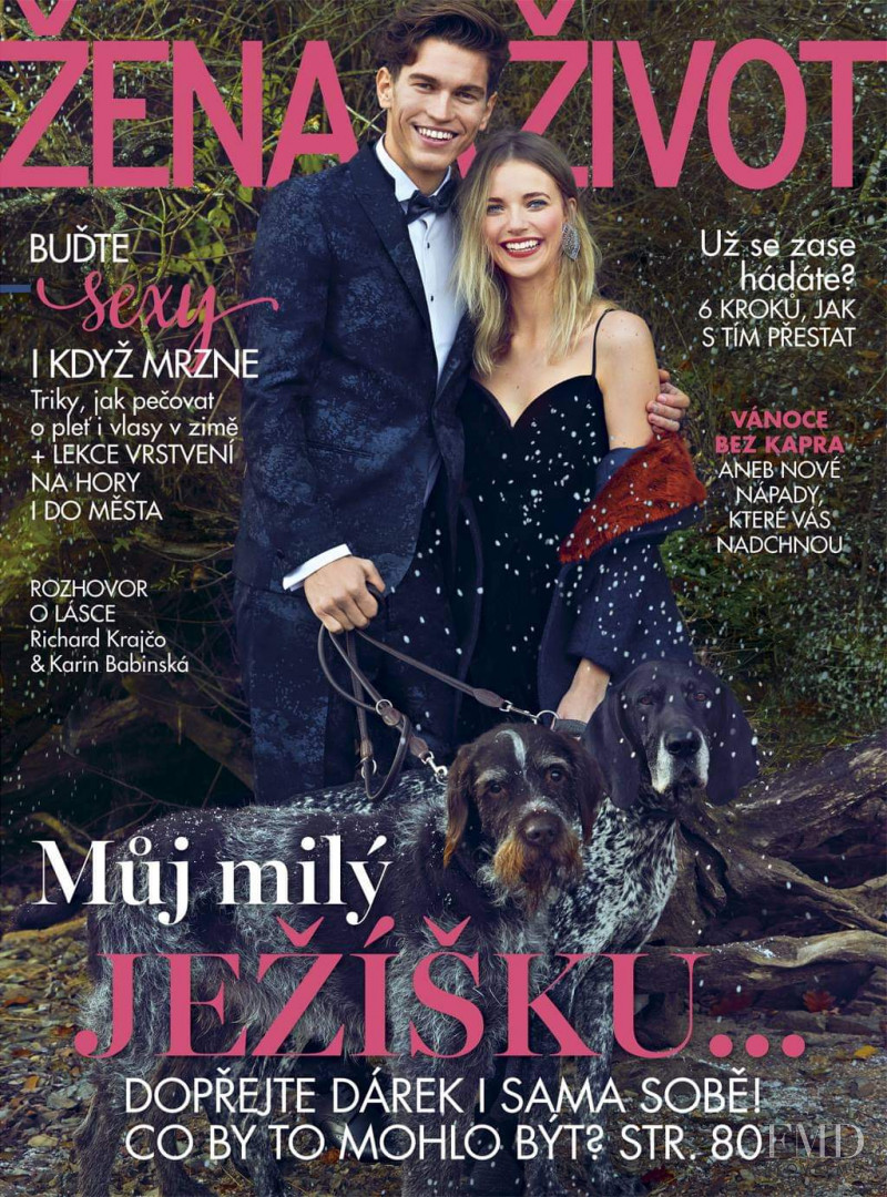  featured on the Zena a zivot cover from December 2018