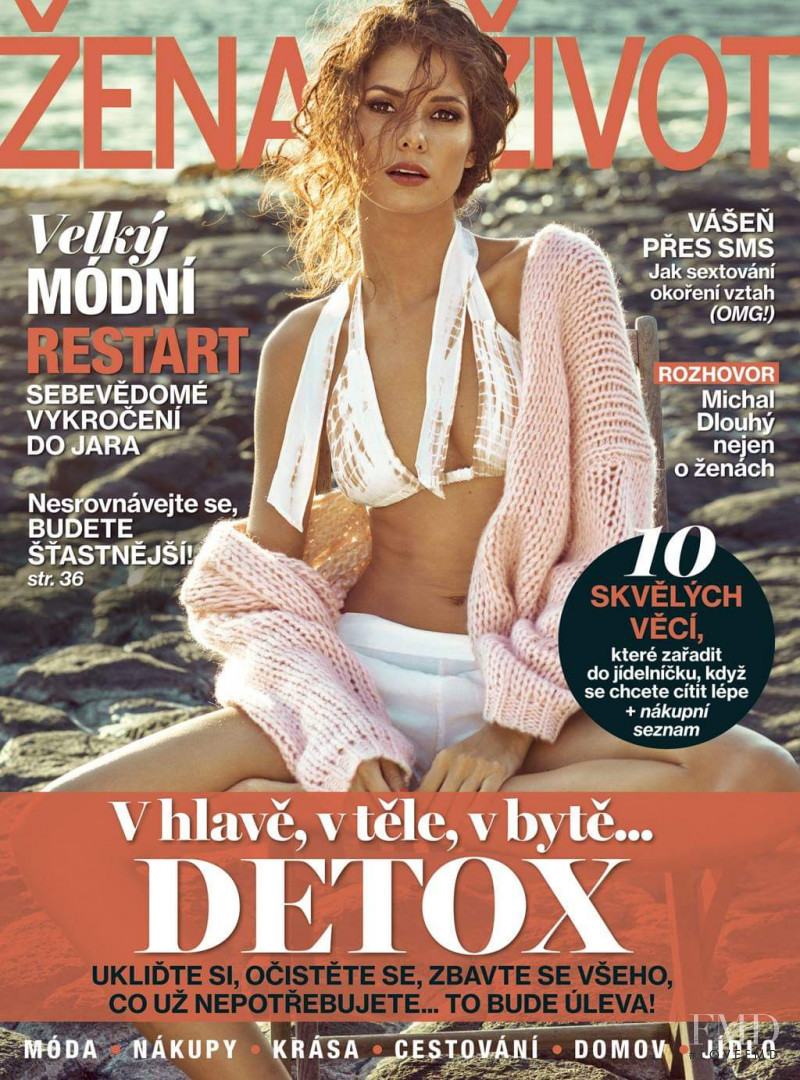  featured on the Zena a zivot cover from February 2018