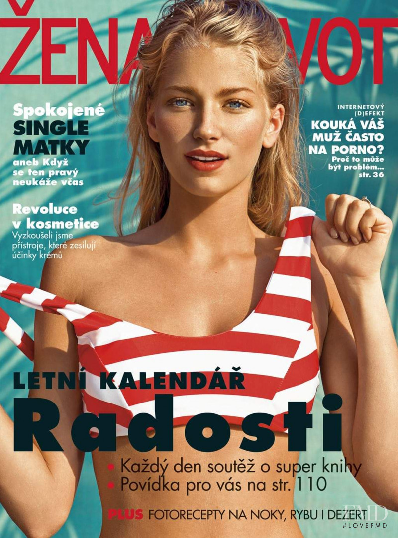  featured on the Zena a zivot cover from June 2018