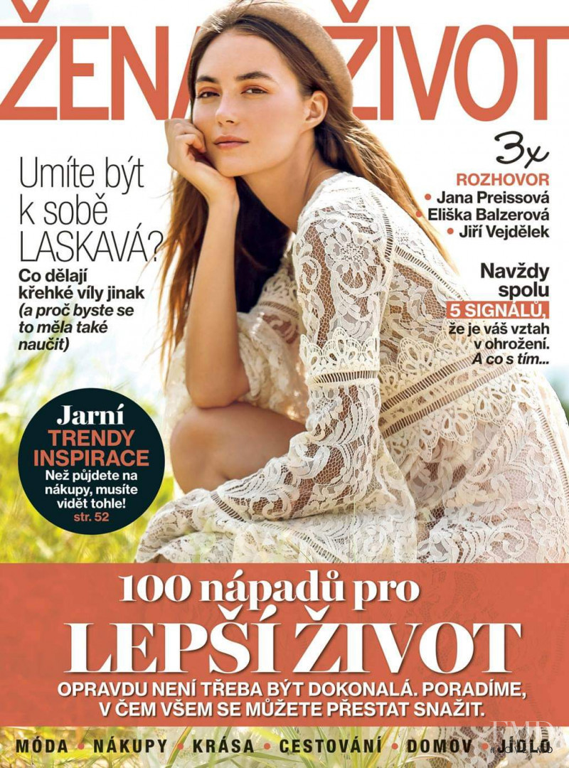  featured on the Zena a zivot cover from March 2018