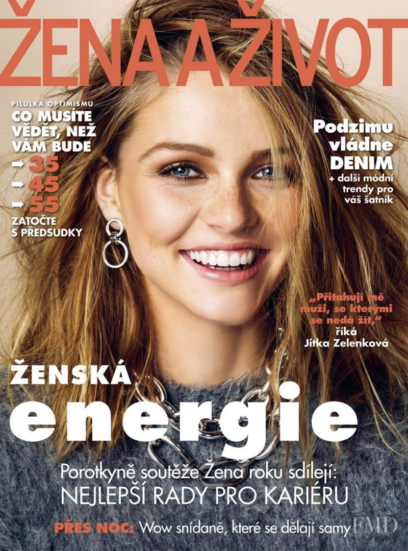  featured on the Zena a zivot cover from October 2018
