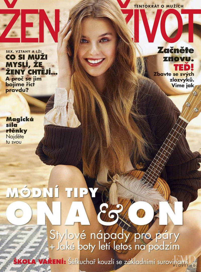  featured on the Zena a zivot cover from September 2018
