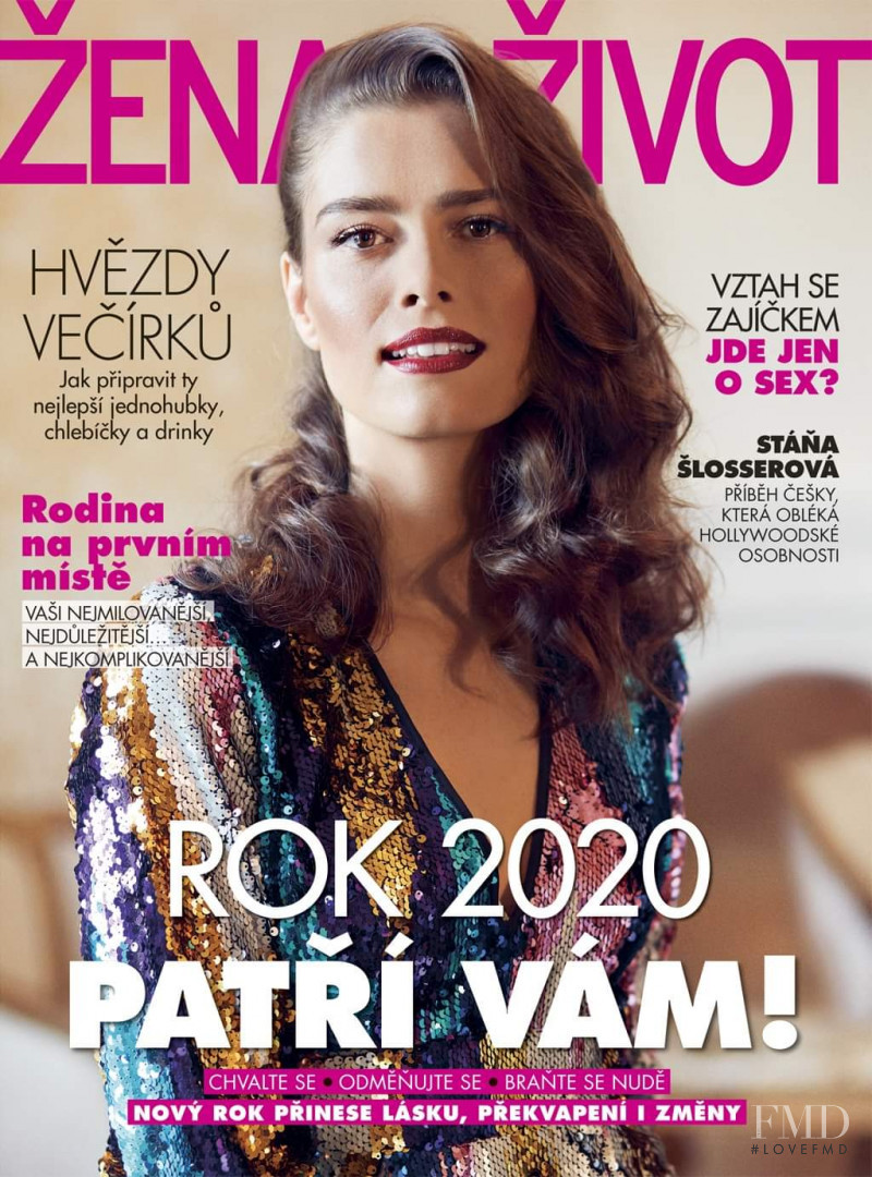  featured on the Zena a zivot cover from December 2019