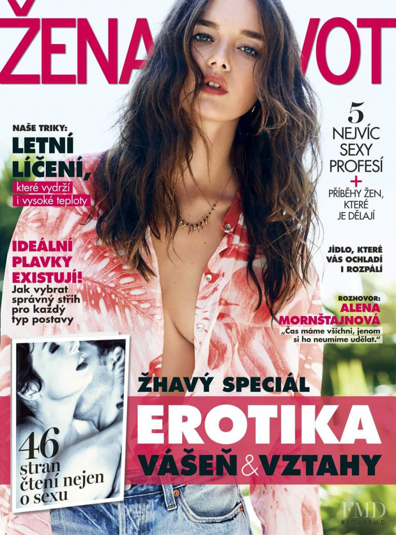  featured on the Zena a zivot cover from July 2019