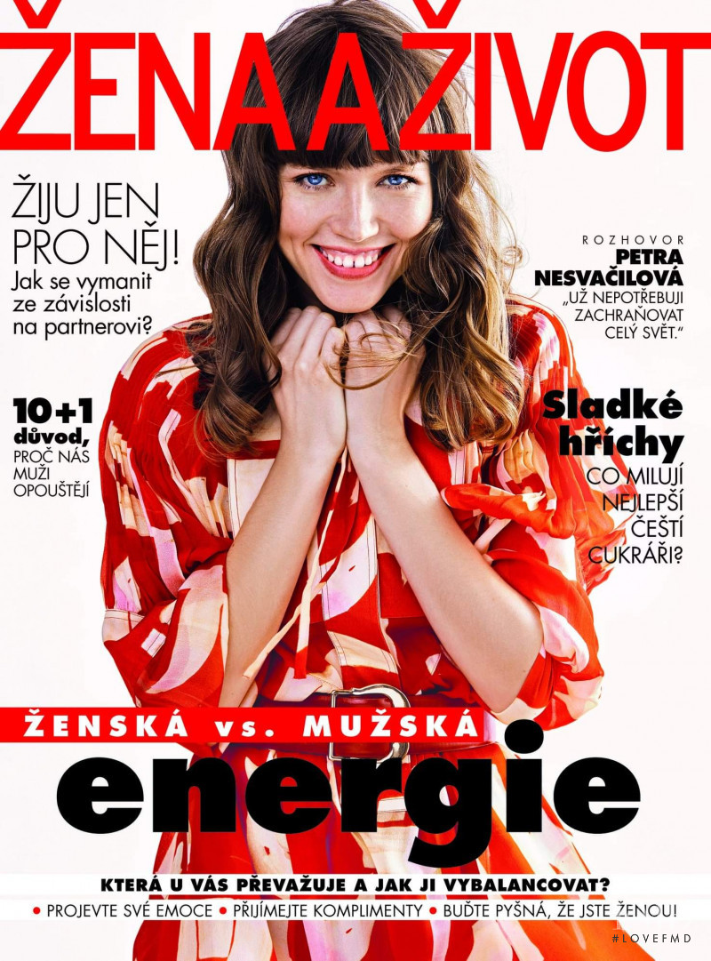  featured on the Zena a zivot cover from September 2019