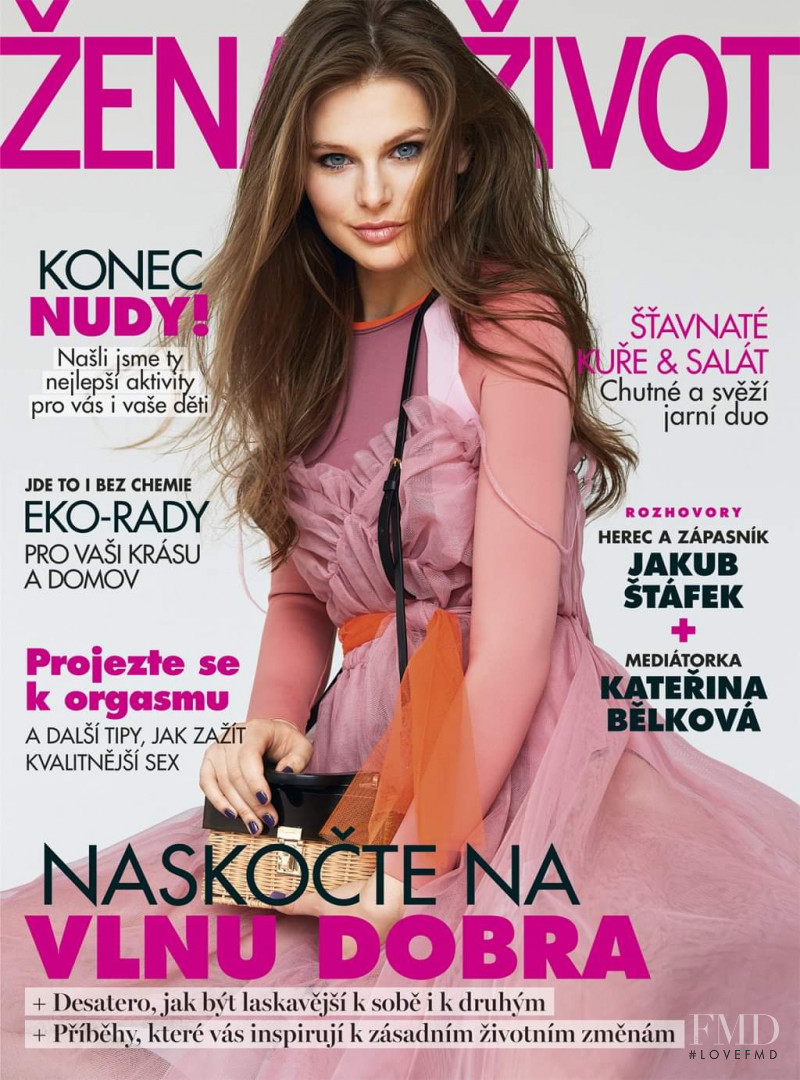  featured on the Zena a zivot cover from April 2020