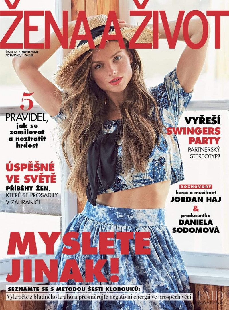  featured on the Zena a zivot cover from August 2020