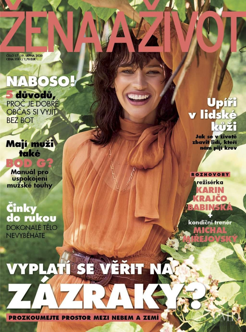  featured on the Zena a zivot cover from August 2020