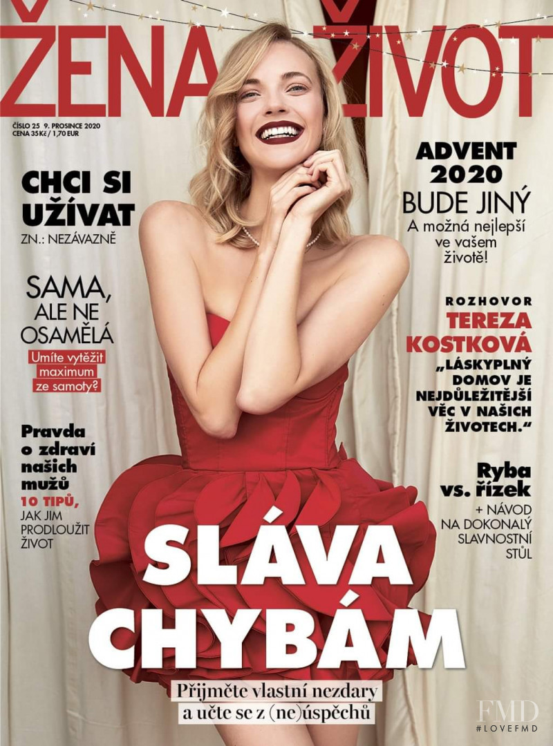  featured on the Zena a zivot cover from December 2020