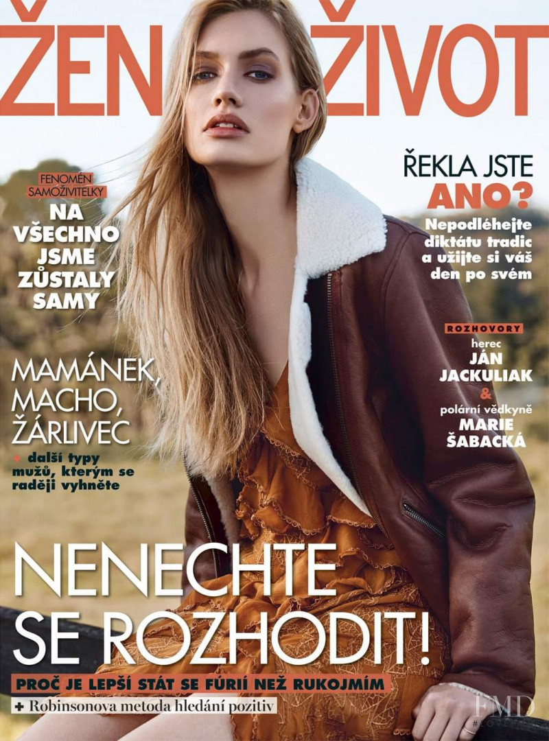  featured on the Zena a zivot cover from February 2020