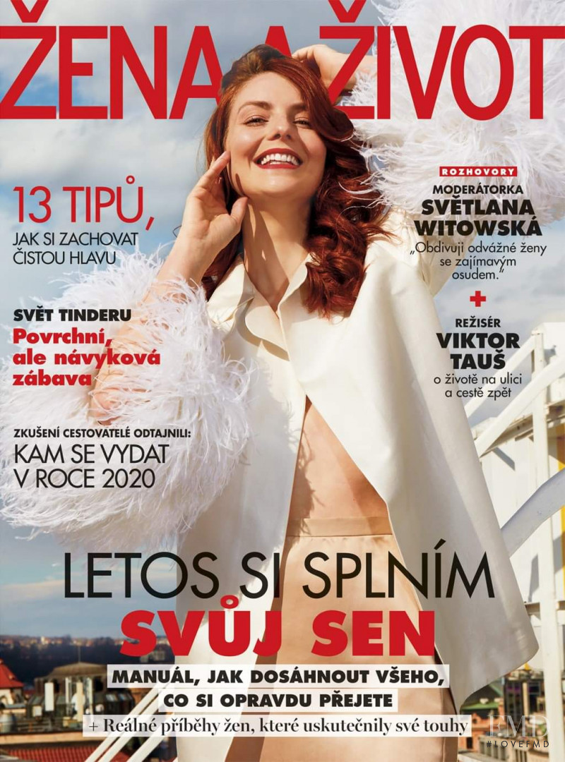  featured on the Zena a zivot cover from January 2020