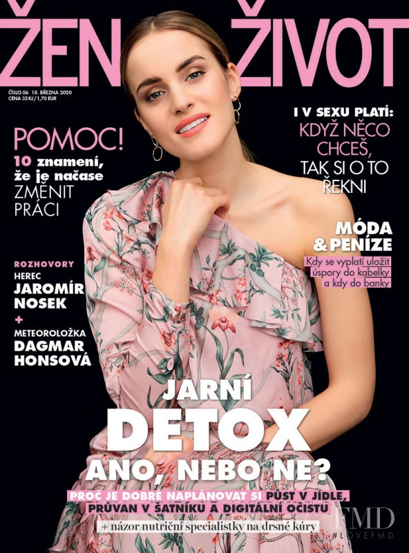  featured on the Zena a zivot cover from March 2020