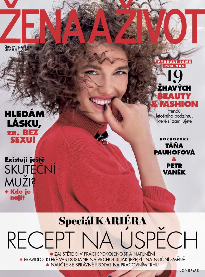  featured on the Zena a zivot cover from September 2020