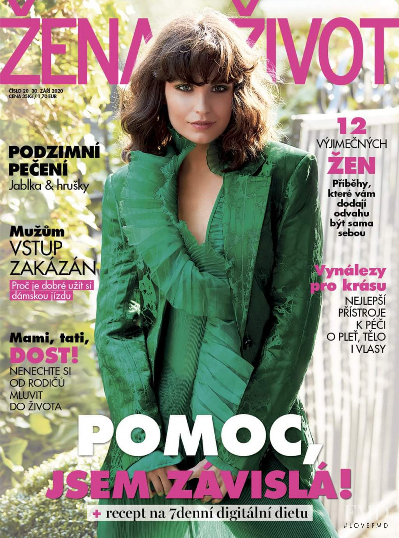  featured on the Zena a zivot cover from September 2020