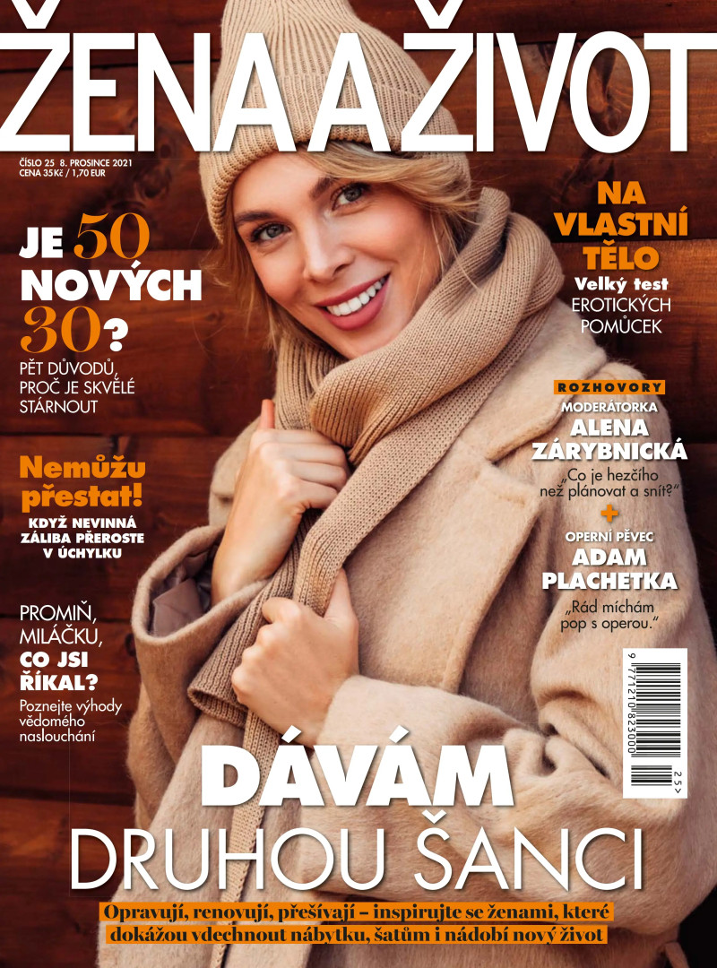  featured on the Zena a zivot cover from December 2021