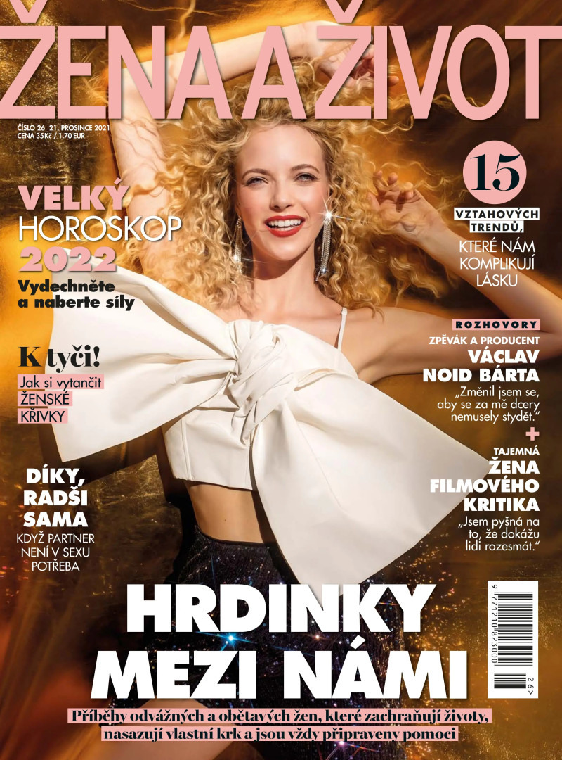  featured on the Zena a zivot cover from December 2021