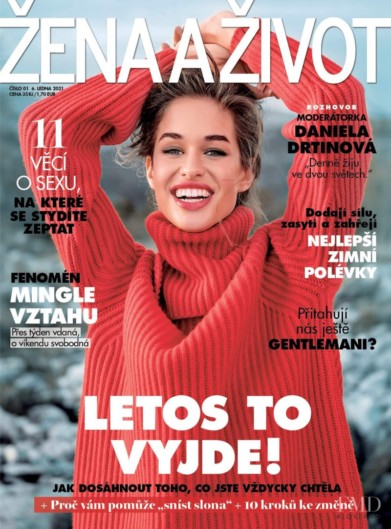 featured on the Zena a zivot cover from January 2021