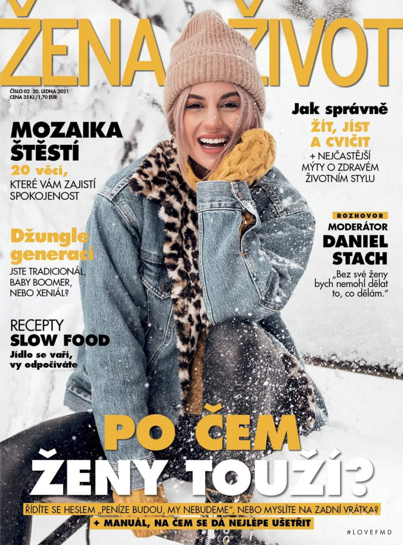  featured on the Zena a zivot cover from January 2021
