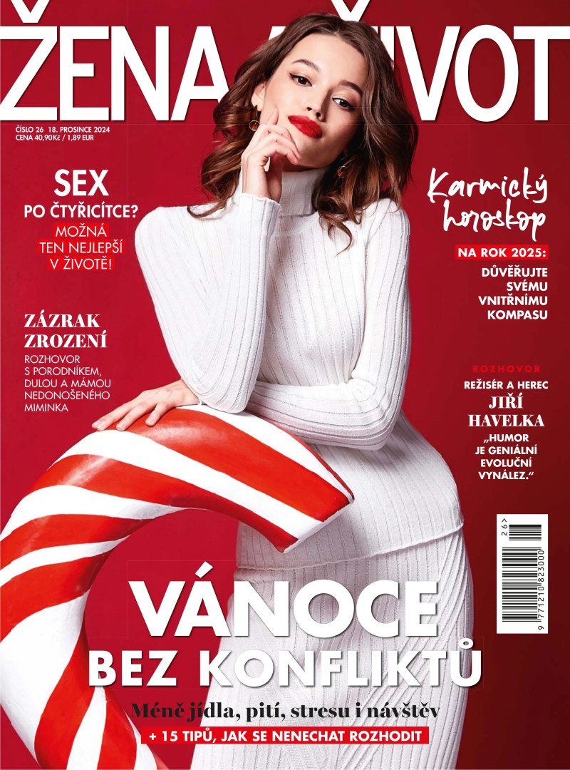  featured on the Zena a zivot cover from December 2024