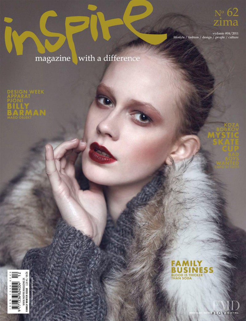 Natalia H featured on the Inspire cover from December 2011