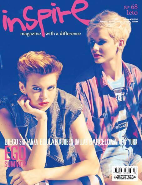 Lenka Balazova, Katarina Sido featured on the Inspire cover from July 2013