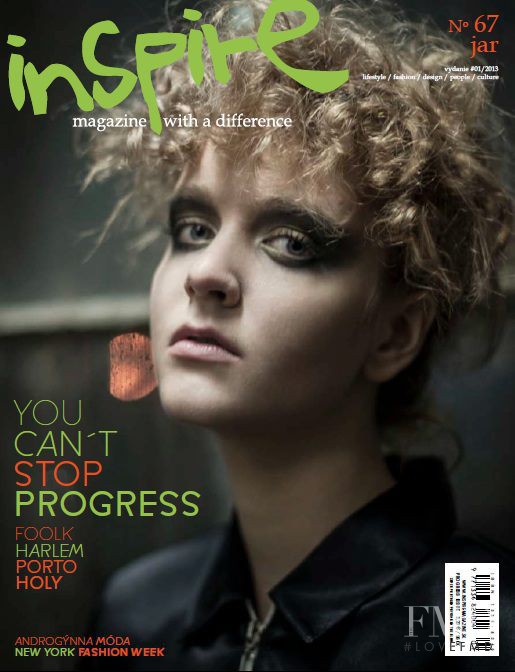 Monika Laurincova featured on the Inspire cover from March 2013