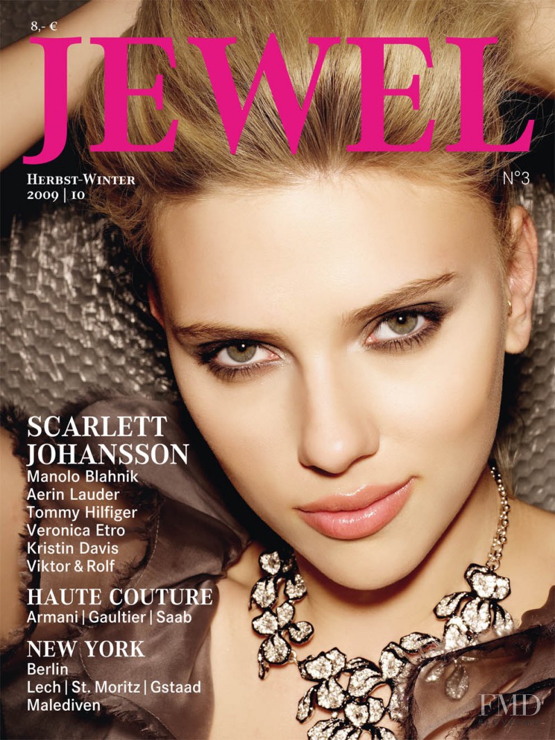 Scarlett Johansson featured on the Jewel Magazine cover from September 2009